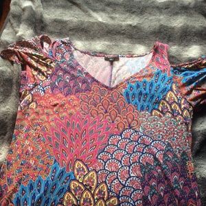 Multi color dress Worn Once